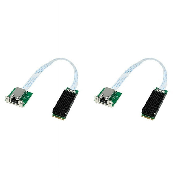 2X M.2 B M Single-Port 10GbE Network Card RJ45 Ethernet Network Adapter AQC107 Industrial Control Grade Server