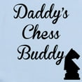 thumbnail image 2 of CafePress - Daddys Chess Buddy Body Suit - Baby Light Bodysuit, Size Newborn - 24 Months, 2 of 4