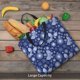 thumbnail image 5 of Fotbe Beautiful Snowflake Butterfly Bolsa Tote con Estampado para Mujer, Bolsos con Cremallera, Bolsa de Hombro Casual de Gran Capacidad con Bolsillos Internos, 5 of 7