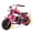 pink, variant on 39cc Gas Power Mini Bike, 20MPH 4 Stroke Dirt Bike for Teens, Heavy Duty Gas Mini Bike with Wide Air Tires, Rear Disc Brake, Max 160LBS Load Mini Gas Dirt Bike,Pink