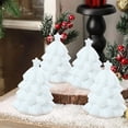 thumbnail image 6 of Giftesty 3x2.36" 3-Dimensional Luminous Christmas Tree Night Light Ornament for Home Decor & Desktop Tabletop Decoration, 6 of 9