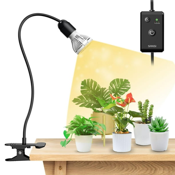 Luz LED de cultivo SANSI de 150 W de espectro completo con temporizador