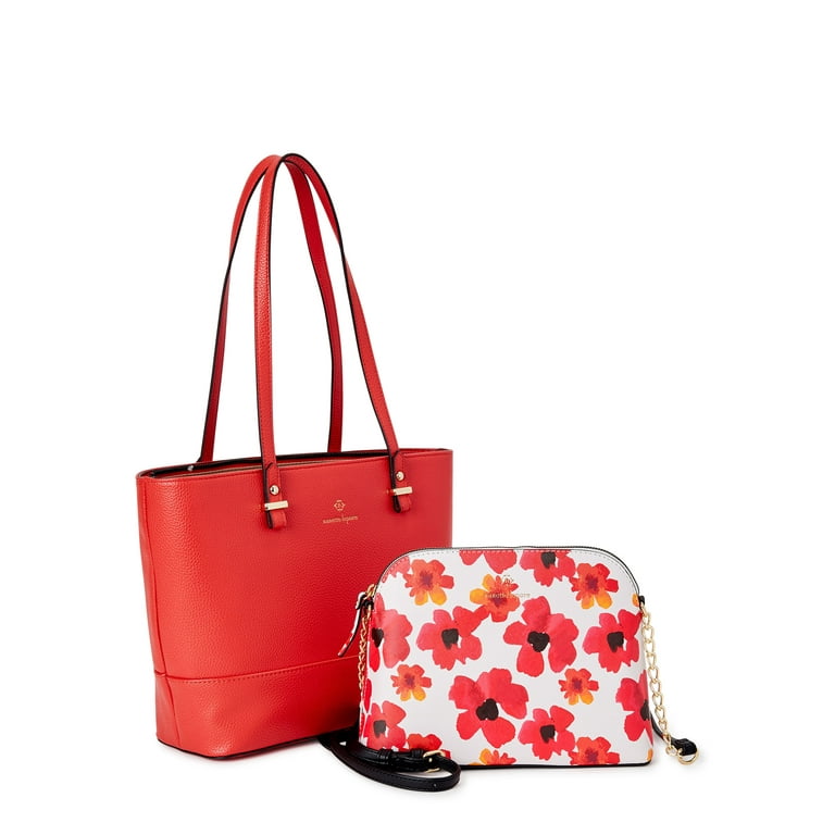 Guess, Bags, Guess Bag Small Maroon Open Road Floral Handbag Collection  Crossbody Minibag S