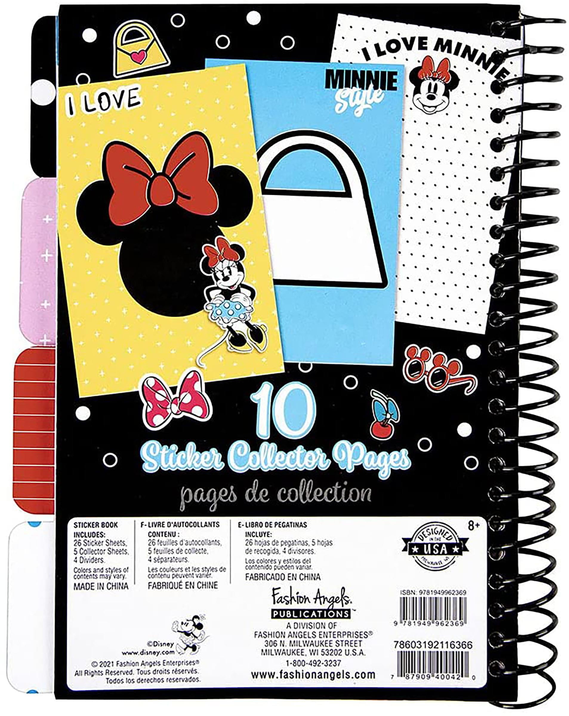 Fashion Angels - Disney Princess 1000+ Stickers Collector Book – Baubles  and Bliss