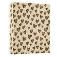 thumbnail image 2 of Three Ring Binder Leopard Print Heart 1.5 Inch Round Binder D-Rings for Office Supplies and More, 2 of 10