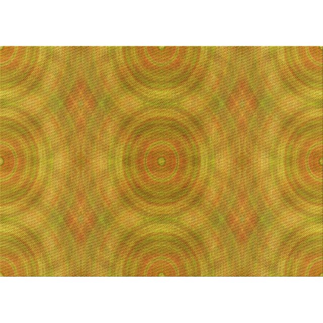 Ahgly Company Tapis d'Intérieur Lavables en Machine, Rectangles de Transition Jaune Foncé, 4' x 6'