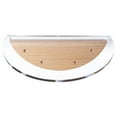 thumbnail image 2 of MYZOO Clear Floating Round Lack Wall Mounted Transparent Cat Shelf, 2 of 8