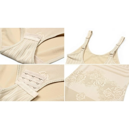 

Women Sexy Print Trainer Underbust Body Shaper Shapewear Bodysuit Leotard Corset