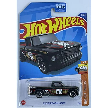 Hot Wheels '63 Studebaker Champ (Black) 2022 HW Hot Trucks