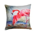 thumbnail image 2 of Flamingo Throw Pillow 14 in x 14 in, 2 of 2