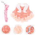thumbnail image 4 of 1 Set of Rabbit Harness with Leash Bunny Vest Harness Pet Rabbit Clothes Adorable Bunny Decor, 4 of 8