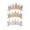 3rd floor-White, variant on Bride Crown Headband Support Holder Princess Rhinestones Crown Display Rack Metal Gold Crystal Headbands