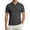 Grey, variant on Work Polo Shirts for Men Short Sleeve Quarter Button Up Tee Shirts Loose Fit White Men Vacation Outfits