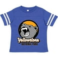 thumbnail image 3 of Inktastic Yellowstone Growling Bear Boys or Girls Toddler T-Shirt, 3 of 5