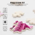 thumbnail image 5 of Rateoe Sparkling Pink Toilet Pattern Wooden Picture Puzzle ,1000 Piece Jigsaw Puzzle ,Family Fun Puzzle, Home Décor Puzzle, Gift Puzzle(Vertical style), 5 of 9