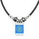 thumbnail image 1 of eses amuleto de nieve collar a mano colgante de cuerda de cuero Unbranded M, 1 of 3
