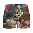 thumbnail image 5 of Tom And Jerry Men’s Underwear Boxer Briefs Soft Breathable Underwear for Mens Boys, 5 of 7