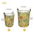 thumbnail image 5 of Fotbe Floral with Butterflies Laundry Basket with Handles, Waterproof Large Laundry Hamper, Wash Bag for Corner Dorm, Rolling Laundry Basket with Handles-Medium, 5 of 8