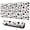 White Cow Spot, variant on Long Mouse Pads for Desk,Pink Checkered Cow Pattern Desk Mats on Top Of Desks, Desk Mouse Pad Extra Large with 3mm Non-Slip Base and Stitched Edge for Gaming,Office,Work,Home 31.5"x11.8"