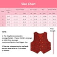 thumbnail image 3 of Girls Boys Christmas Vest Santa Elf Cosplay Shirts Costumes Outfit Suit, 3 of 6