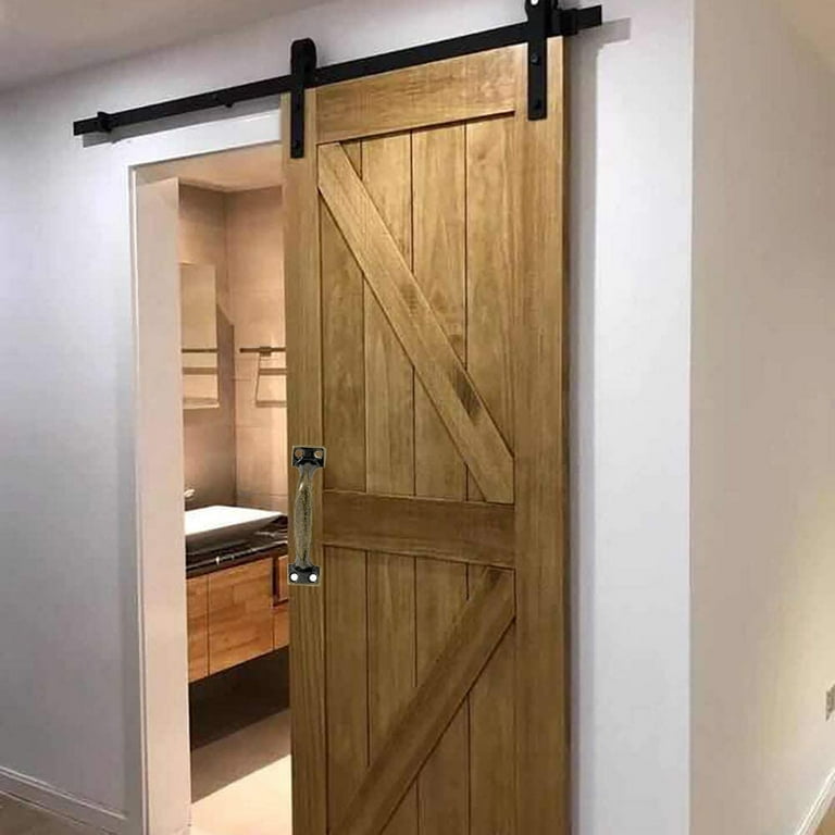 Long Wardrobe Door Pull, Oak Wood Door Handle