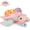 Colorful-Turtle, variant on MaoGoLan 12.6" Sea Turtle Stuffed Animal Soft Turtle Plush with 3 Babies Plush Toy