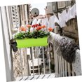 thumbnail image 7 of 17 in Windowsill Planters with Drainage Tray,Rectangle Plastic Flower Herb Planters,Green Boxes Planters for Outdoor Indoor,Flower Box Planter for Windowsill,Garden Patio Porch Yard Home Decor,2 Pcs, 7 of 7