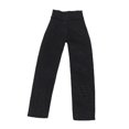 thumbnail image 3 of Fiocias Miniature Dolls Pants Collector Straight Leg Trousers Action Figure Clothing Female Figure Accessory Soft Cloth Suitable for Collector Display Model Customization Home Collection Black, 3 of 8
