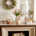 thumbnail image 6 of Honmine Easter Ceramic Bunny, Cute Rabbit Figurine Ornament, Desktop Living Room Decor, TV Cabinet Tabletop Statue, 6 of 9