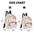 thumbnail image 2 of FORMRS Mini Backpack Purse for Women Travel Daypack Casual Shoulder Bag, Brown Starfish, 2 of 7