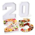 thumbnail image 6 of MOPOOR 4Pcs 2025 Cardboard Number for Charcuterie Fillable Cardboard Number Tray Number Charcuterie Paper Box Candy Cupcake Container for Birthday Anniversary Decorations, 6 of 7