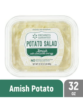 Freshness Guaranteed Amish Ready-To-Serve Potato Salad Family Tub (32 oz, 1 Count)