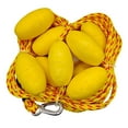 thumbnail image 4 of S SERENABLE 60ft Tow Rope for 1 to 6 Riders for Tubing, Water Sports with 9 Floats, with Hook Heavy Duty Boating Tow Rope, Towable Tube Red Spots, 4 of 9