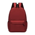 thumbnail image 3 of Clearance Sale! 1PC Casual Canvas Backpack, Extra Large Daypack for Laptops & Daily Use, Cloth, for Travel & Commuting, (32x45x16cm, Wine Red), 3 of 8