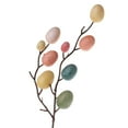 thumbnail image 2 of 5PCS Easter Picks,Easter Eggs Artificial Stems,Easter Egg Branches Artificial Easter Egg Twig Stems for Vase Plastic UV Resistant for Garden Table Centerpieces Home Decoration, 2 of 6