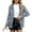 Grey, variant on Jacket for Women Zipperr Long Sleeve Comfort Warm Jackets Fall Clothes Women Coat