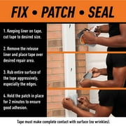 Gorilla Glue Clear Waterproof Patch and Seal Tape, 8 Foot Roll. Assembled Product Weight 0.46 lbs