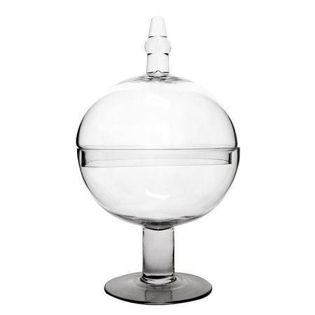 16 Candy Jars - Glass Apothecary Candy Buffet Jar H-16