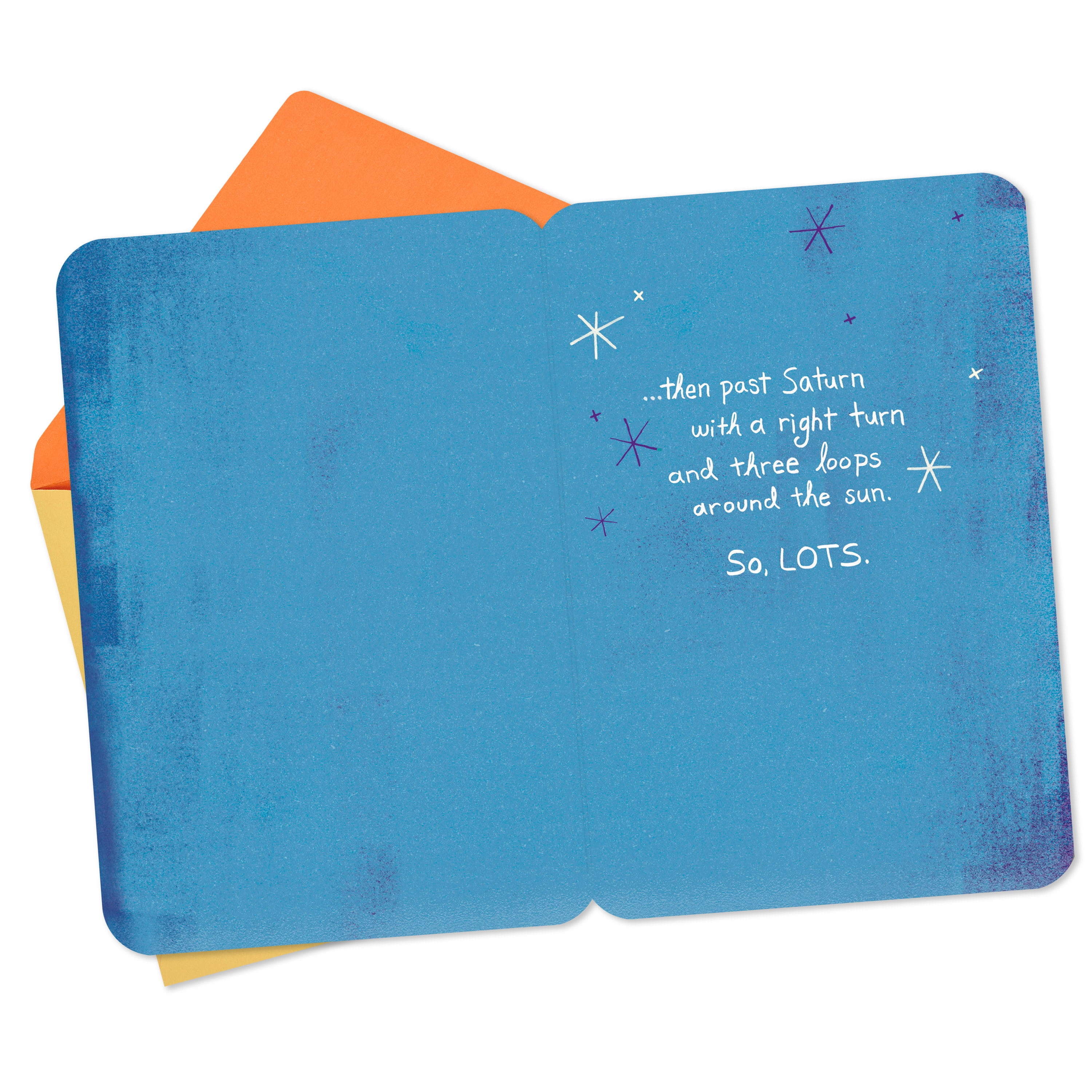 Hallmark Just Because Love Card (Love You to The Moon and Back)