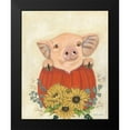 thumbnail image 2 of Justice, Ashley 20x24 Black Modern Framed Museum Art Print Titled - Clementine, 2 of 5