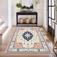 thumbnail image 5 of 5'x7' boho vintage rug chair mats for desks on carpet big area rugs for living room carpet rugs for living room commercial rug, 5 of 9