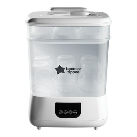 Tommee Tippee Advanced Steri-Dry Electric Sterilizer and Dryer for Baby Bottles, Kills Viruses* and 99.9% of Bacteria
