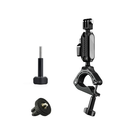 Image of moobody Bike Camera Mount Clamp Dual Rotatable Ball Head Compatible with 12/11/10/9/8/7 and Other Cameras Easily Capture Your Rides