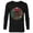 Black, variant on Marvel Christmas Avengers Nutcrackers Wreath Heroic Holidays - Long Sleeve T-Shirt for Men - Customized-Athletic Heather