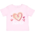 thumbnail image 3 of Inktastic Daddy's Little Sweetie with Pink Heart Cookie Boys or Girls Toddler T-Shirt, 3 of 5