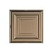 thumbnail image 3 of Fasade Easy Installation Portrait Argent Bronze Glue Up Ceiling Tile/ Ceiling Panel (12" X 12" Sample), 3 of 3