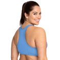 thumbnail image 2 of Fruit of the Loom Women's Tank Style Cotton Sports Bra, 3-Pack, Style- 9012, 2 of 6