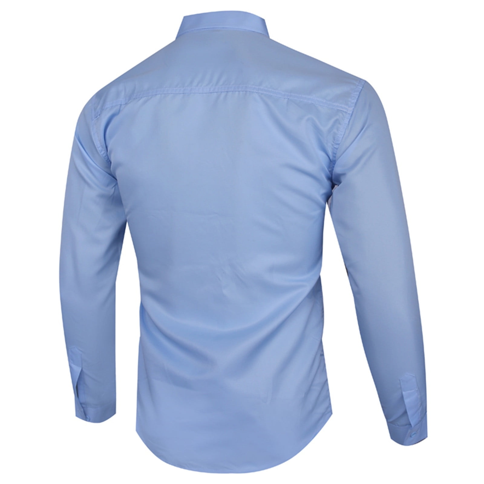 Dress Shirts for Men 2024 ,Regular Fit Long Sleeve Oxford Shirt