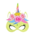 thumbnail image 1 of Bonita máscara de unicornio para niños, accesorio para disfrazarse, cumpleaños, fotografía de cosplay, 1 of 5