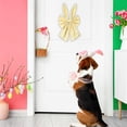 thumbnail image 4 of Luoshdecor Easter Bunny Ear Ribbon Bow, Decorative Bow Shape Hanging Decor for Holiday Home Parties, 4 of 6